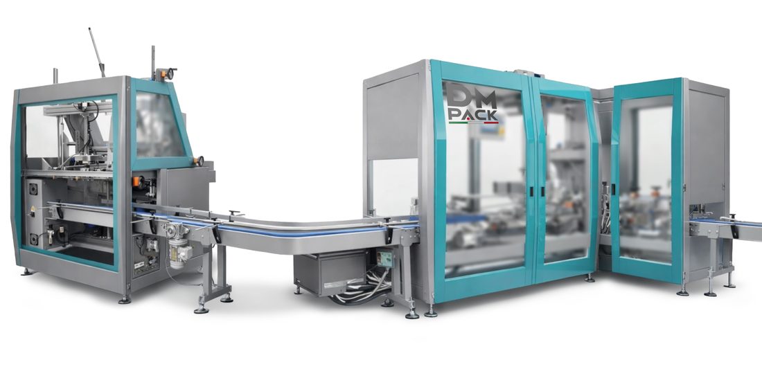 Vertical case forming and closing