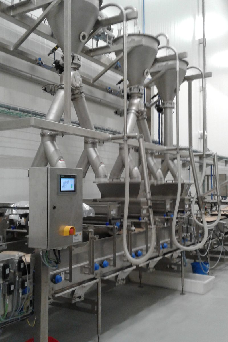 Weigh bunkers and dosing units